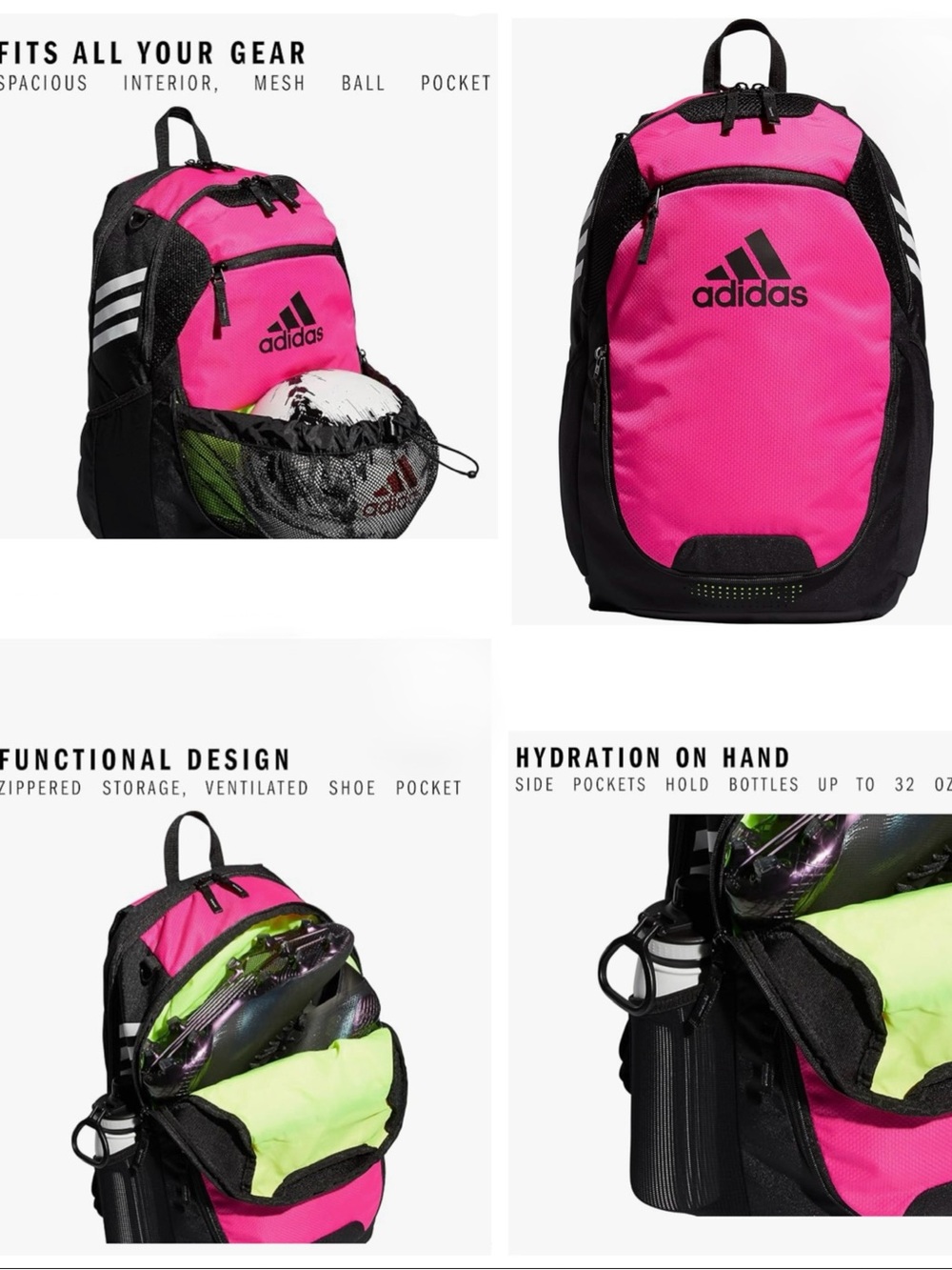 adidas Soccer Sport Utility Backpack